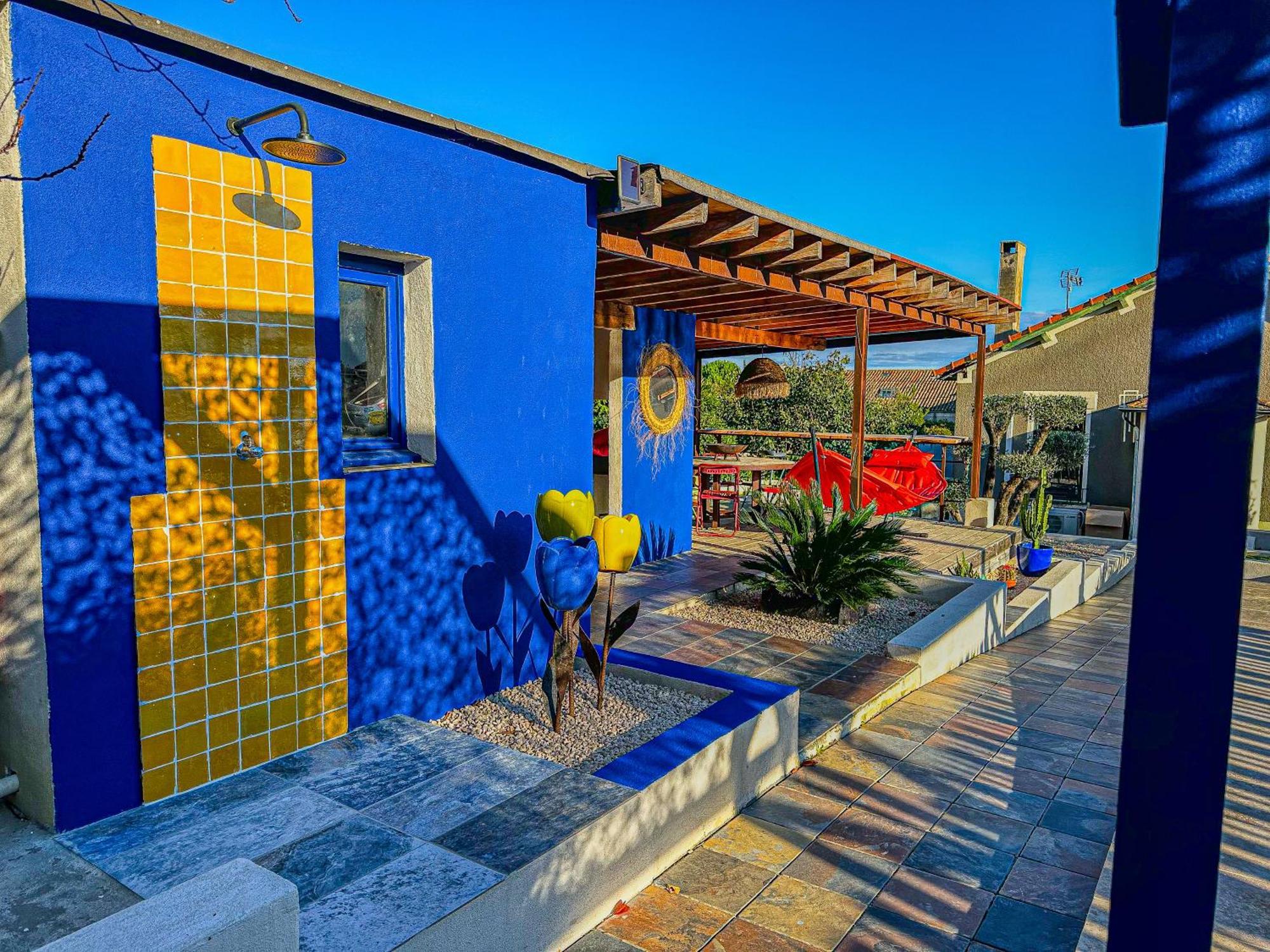 Villa Loft Modern Avec Jardin Piscine Et Pool House Lavalette Exterior foto